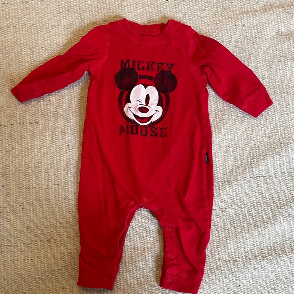 GAP Red Mickey Mouse Kids Footie